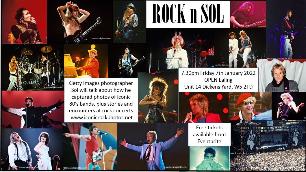 An evening with Rock n Sol at OPEN Ealing - OPEN EALING